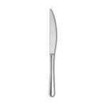 Noble stainless steel dinner knife, 4 mm thick