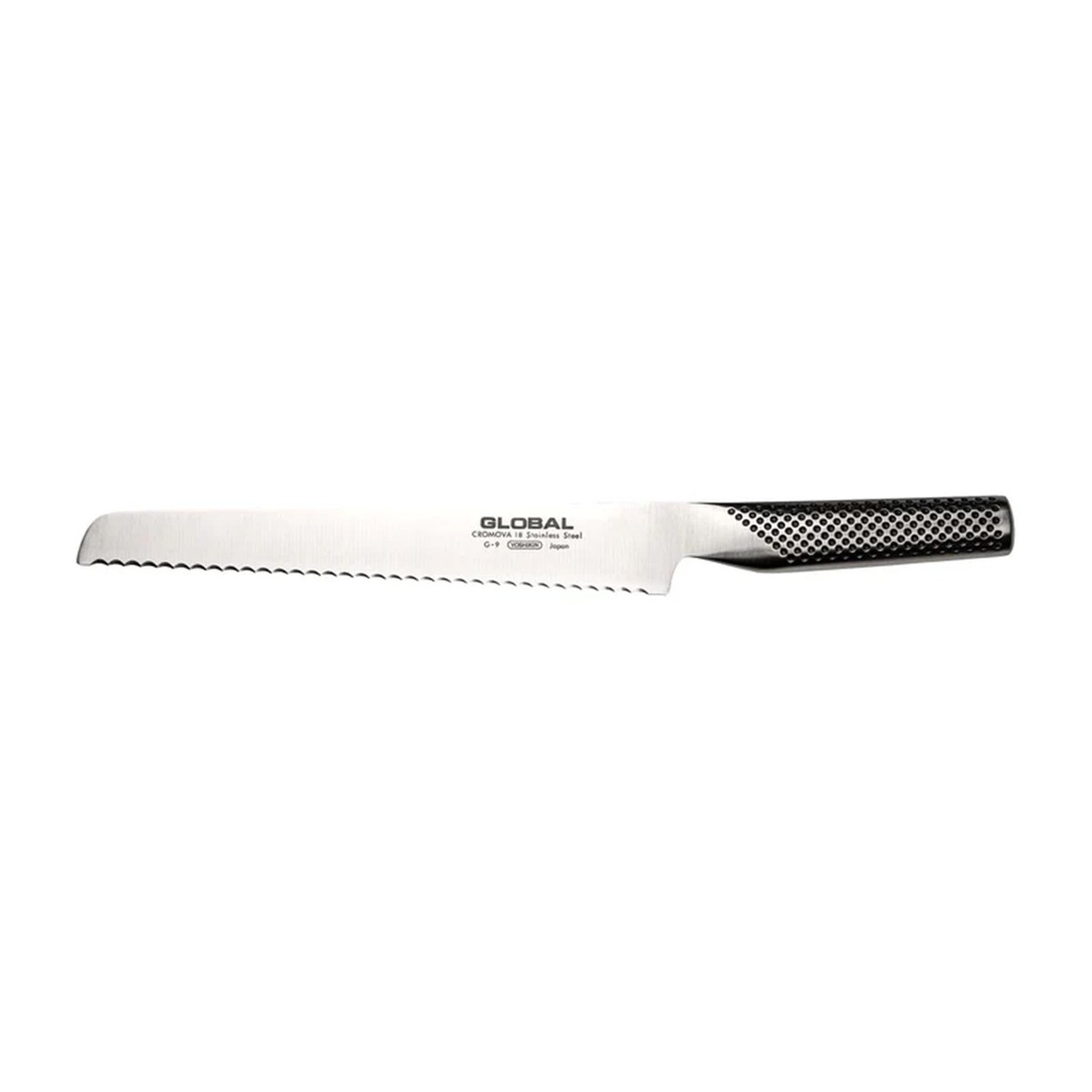 Bread Knife 22cm Classic G Global Japan Global Classic G stainless steel bread knife, 22 cm