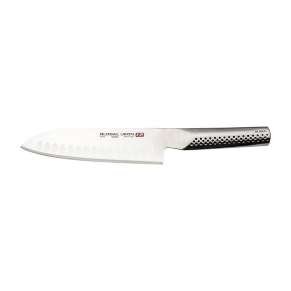 Μαχαίρι Santoku Global Ukon από ανοξείδωτο ατσάλι, 18,5 εκ.