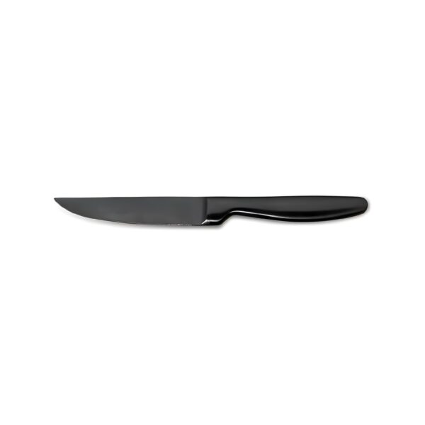 Comas Boj Gunmetal steak knife, gunmetal-finish 18/10 stainless steel, 22.1 cm