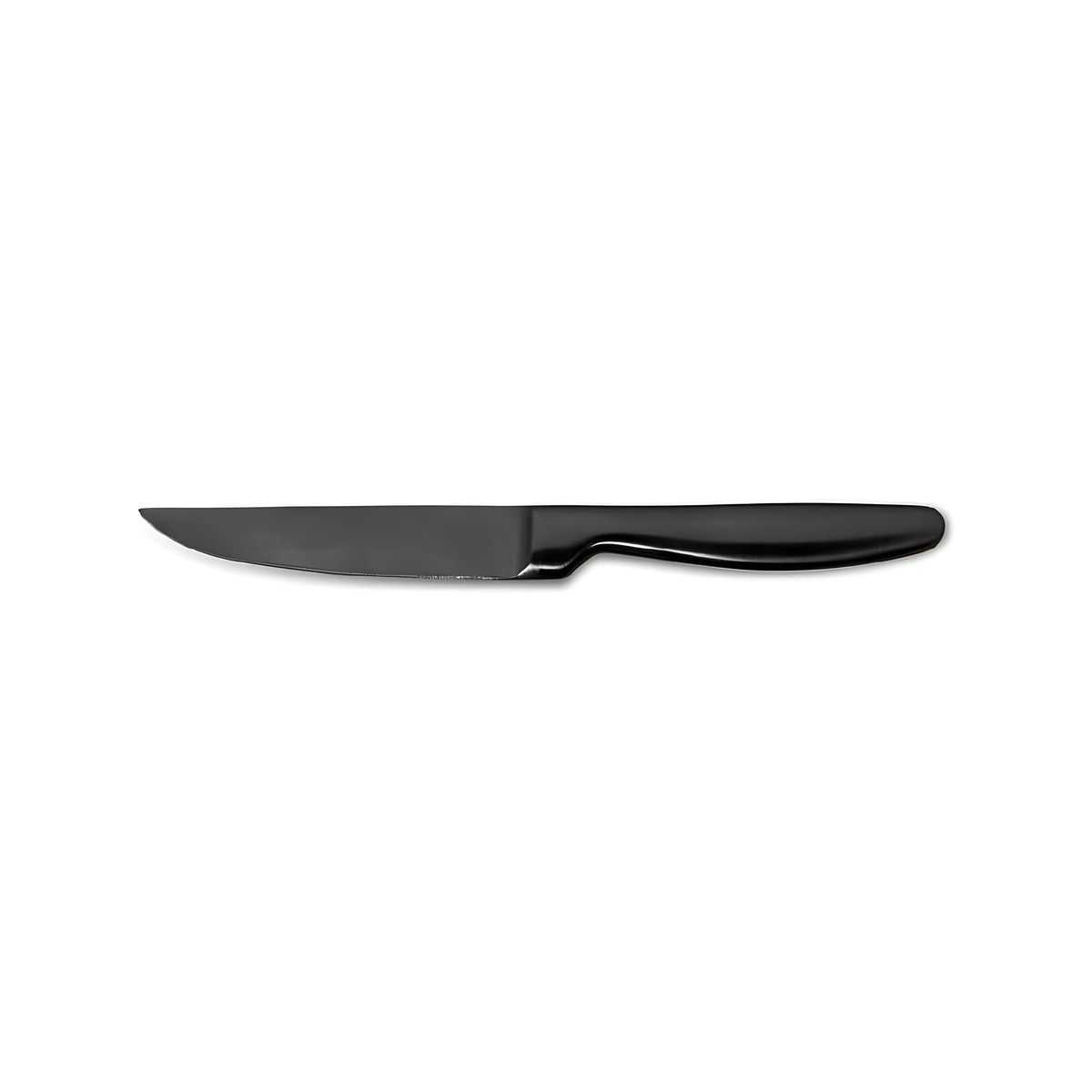 Boj Gunmetal Steak Knife 18/10 7433 Comas Boj Gunmetal steak knife, gunmetal-finish 18/10 stainless steel, 22.1 cm