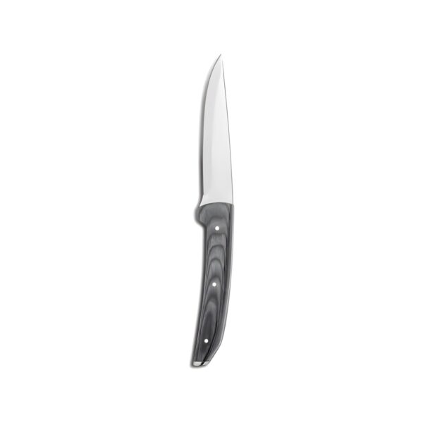 Comas Torino 18/10 steak knife with grey handle