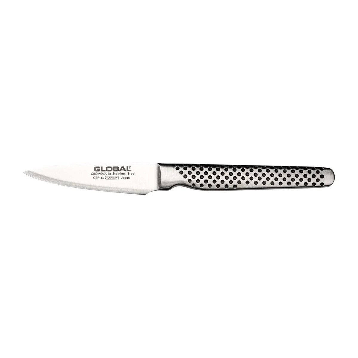 Paring Knife 8cm Wide Classic GSF Global Japan Global Classic GSF wide stainless steel paring knife, 8 cm