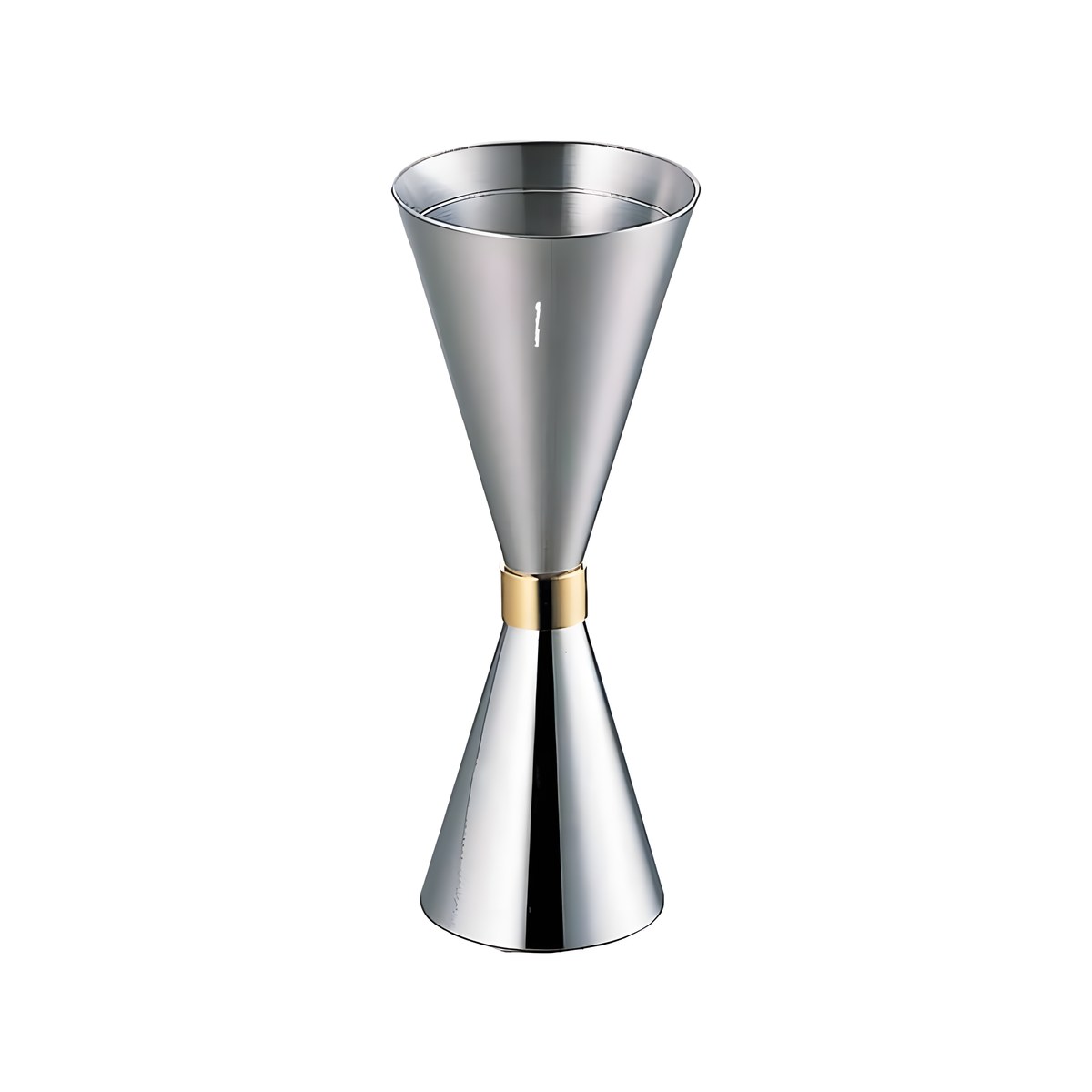 Bar Measuring Spoon Mr.Slim Stainless Steel 18/10 25/50 Graduated Mr.Slim graduated stainless steel double jigger, 25/50 ml