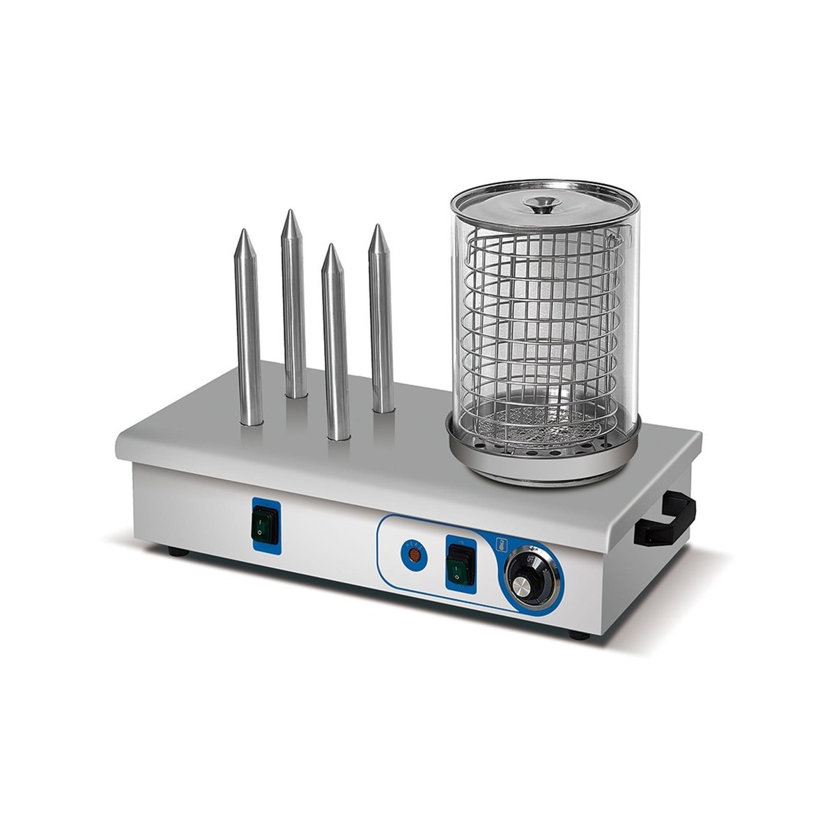 Professional Hot Dog Machine 3 Sticks 520Watt Professional hot dog machine with 3 sticks, 520 W