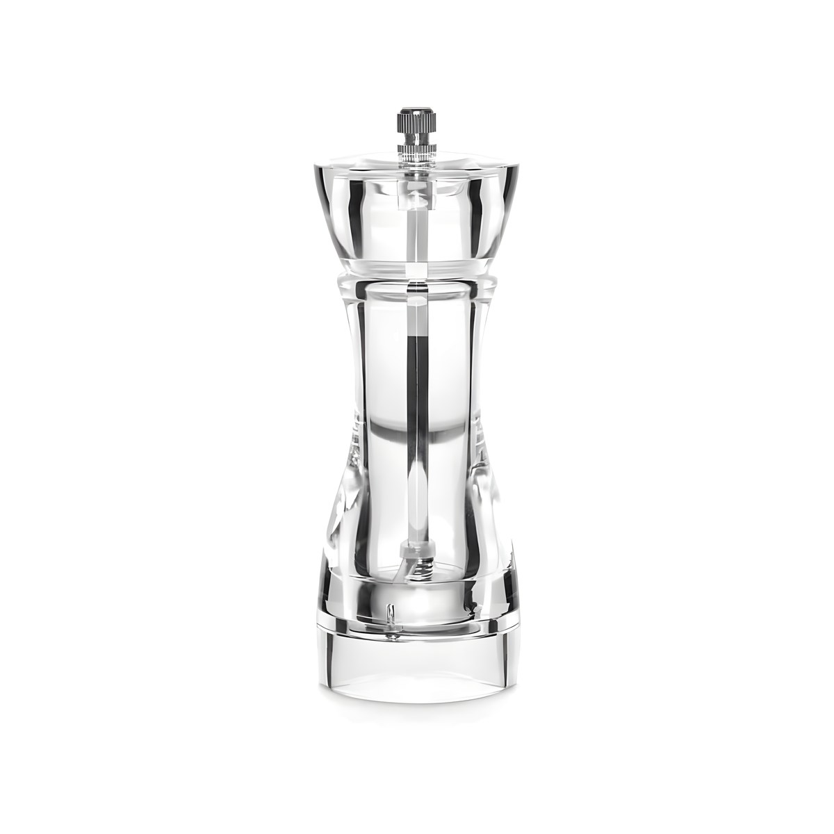 Salt/Pepper Mill Acrylic 17cm CT16832-3 Acrylic salt or pepper mill, 17 cm tall