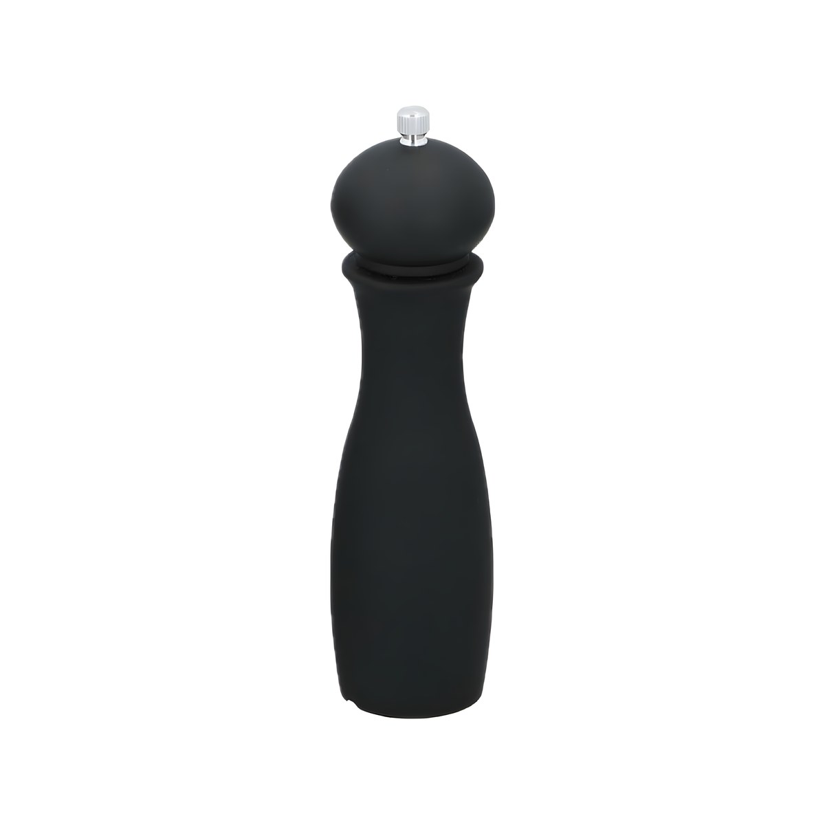 Μύλος Αλατιού/Πιπεριού Ξύλινος Black Matte 21εκ Ξύλινος μύλος αλατιού ή πιπεριού σε μαύρο ματ χρώμα, 21 εκ.