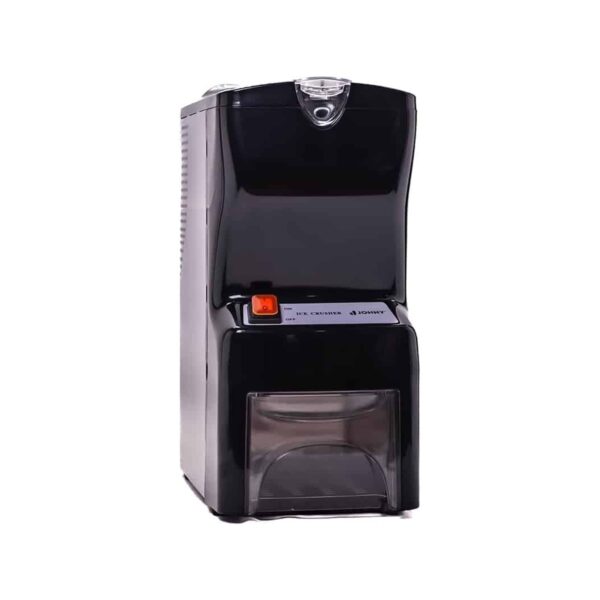 Johny AK/14 Eco professional black ABS ice crusher, 120 W