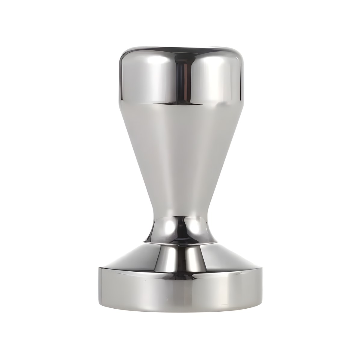 Coffee Tamper Inox 18/10 53mm YL11653 18/10 stainless steel coffee tamper, 53 mm diameter