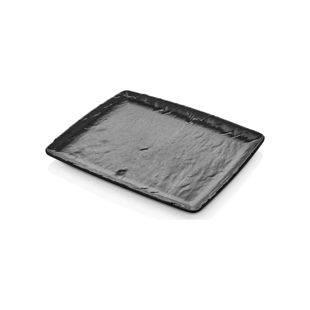 Rectangular Melamine Platter Black Rock 32.5x26.5cm Black Rock rectangular melamine platter, 32.5x26.5 cm