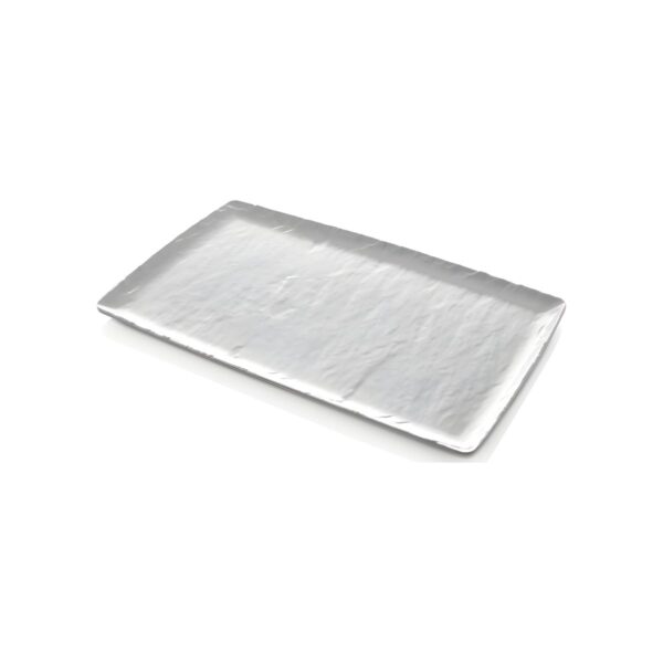 White Rock GN 1/1 rectangular melamine platter, 53x32.5 cm