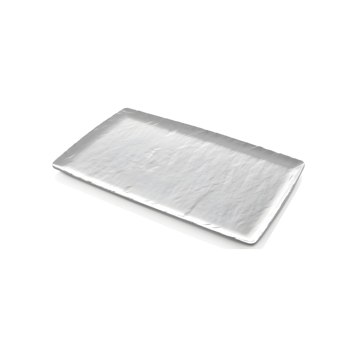 Rectangular Melamine Platter White Rock GN 1/1 53x32.5cm White Rock GN 1/1 rectangular melamine platter, 53x32.5 cm