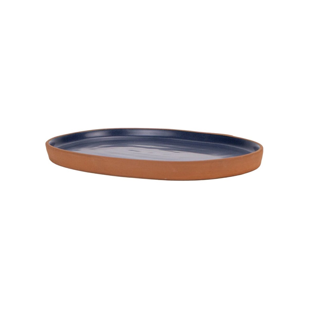 Oval Platter 29.5x18.5cm Terra Blue Terra Blue oval platter, 29.5x18.5 cm