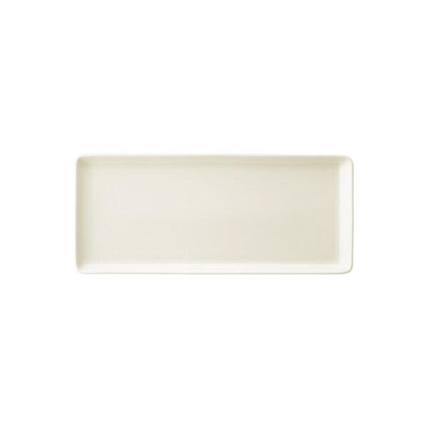 Kutahya Bone rectangular porcelain platter, 35x15 cm