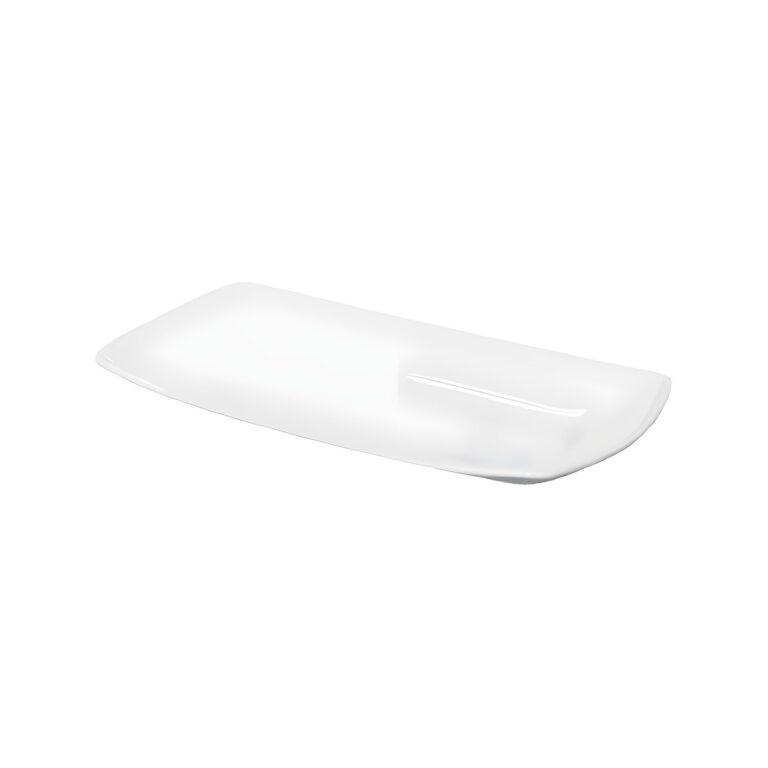 Saturnia Tokio rectangular porcelain platter, 30x18 cm