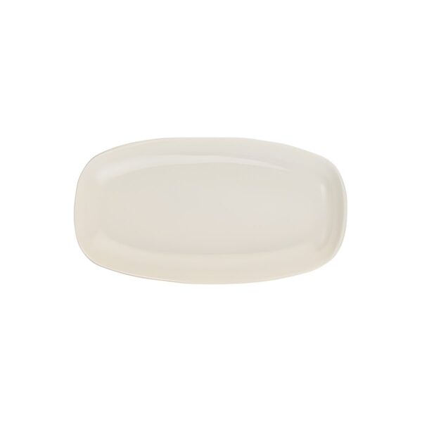 Kutahya Bone Ent porcelain oval platter, 20x10 cm