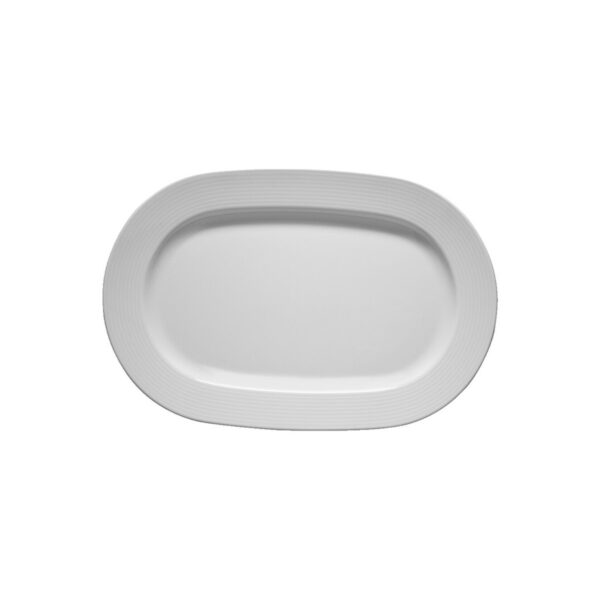 Kutahya Dunya oval porcelain platter, 28 cm