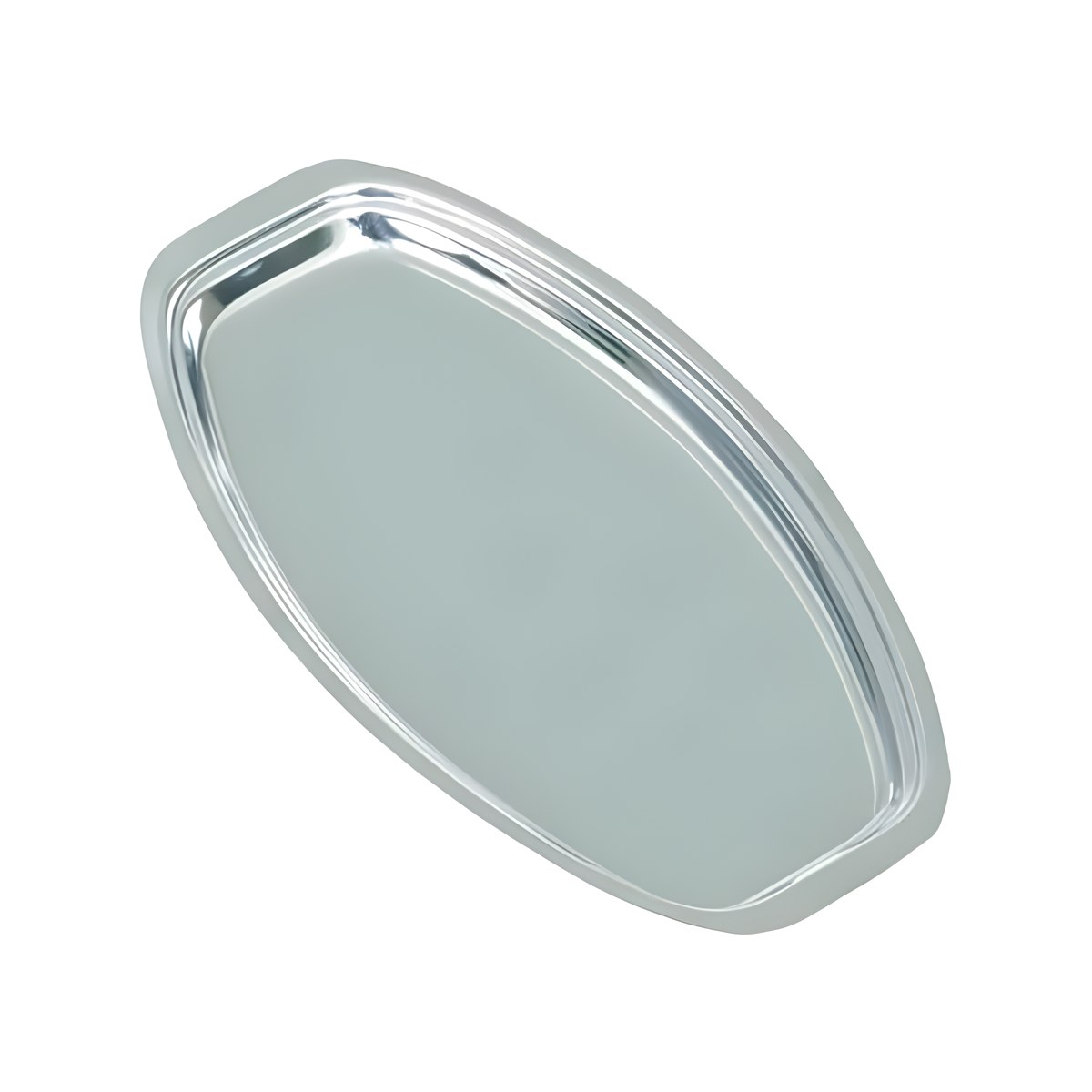Ravier Platter 23x13cm Inox 212-000 Stainless steel ravier platter, 23x13 cm