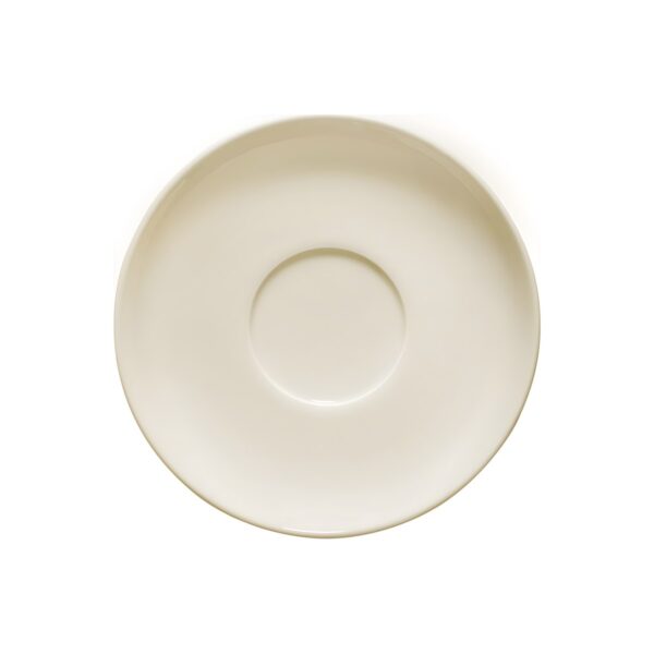 Kutahya Bone Ent cappuccino and tea saucer, 15 cm