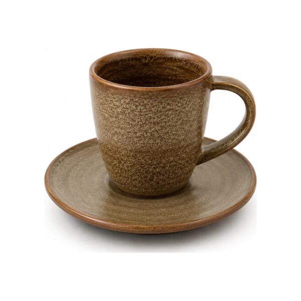SOIL porcelain saucer for cappuccino-tea cup, 15 cm