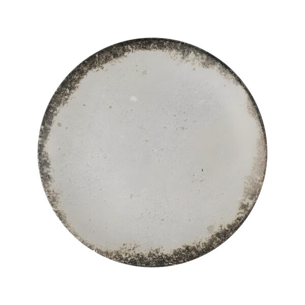 Kutahya Rustiground porcelain shallow plate, 23 cm