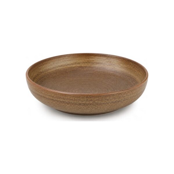 SOIL deep porcelain plate, 22.5 cm diameter