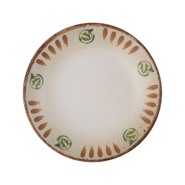 Kutahya Storia deep porcelain plate, 25 cm diameter