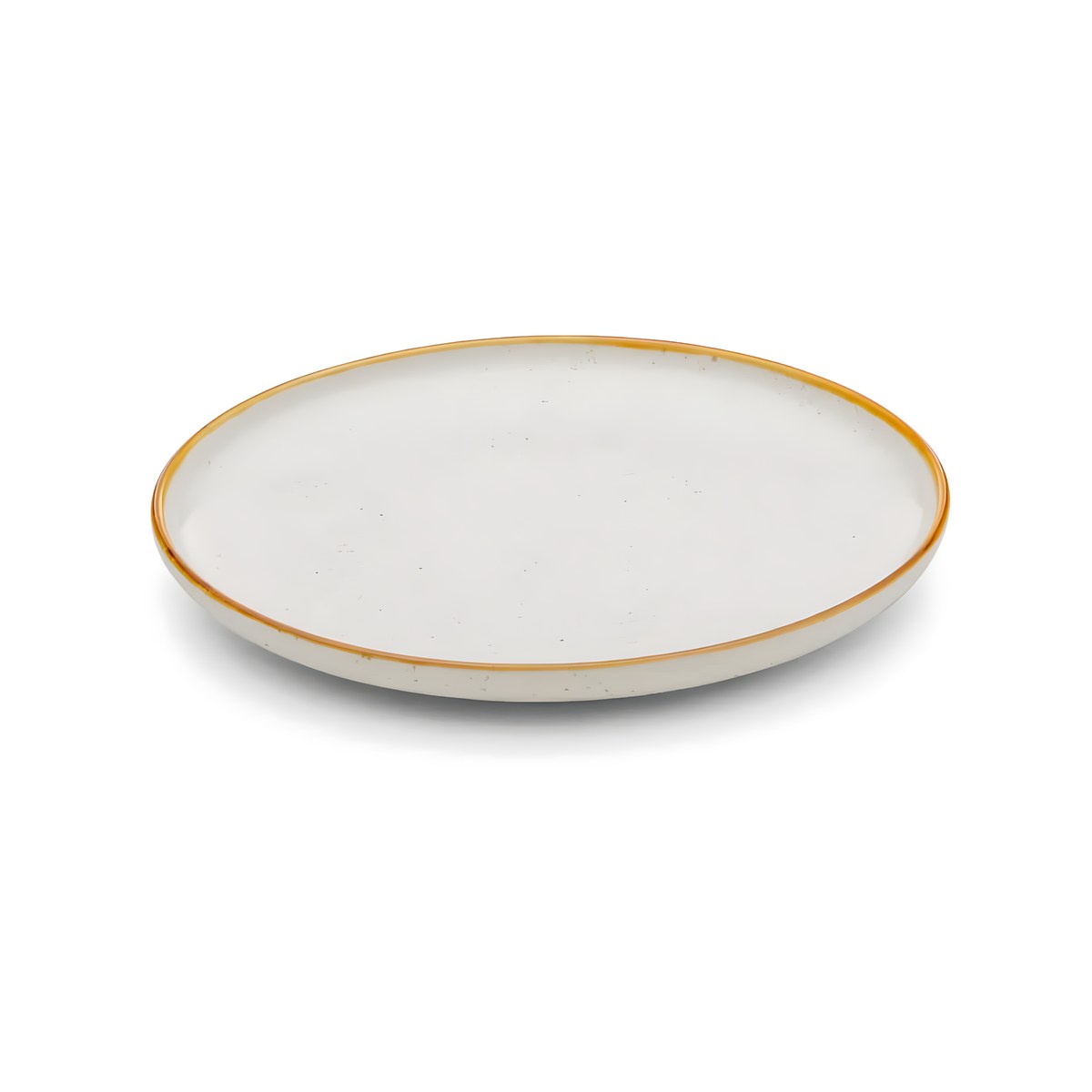 23cm Porcelain Shallow Plate Barley Beige Barley Beige porcelain shallow plate, 23 cm