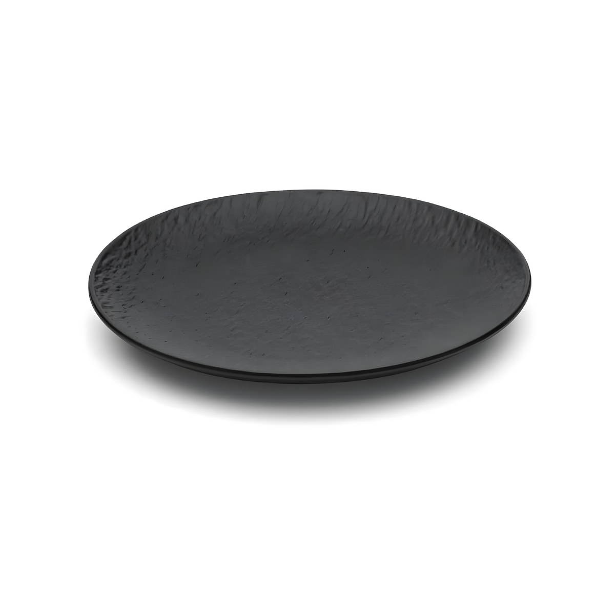 Porcelain Shallow Plate 27.5cm Black Rock Black Rock porcelain shallow plate, 27.5 cm