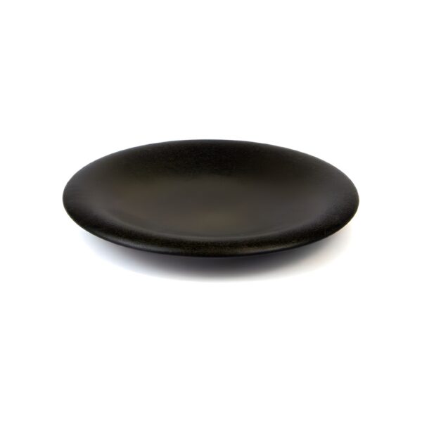 Καφέ ρηχό πιάτο Luso από stoneware, 28 εκ