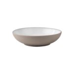 Kumo Nude porcelain deep plate, 20.5x5.5 cm