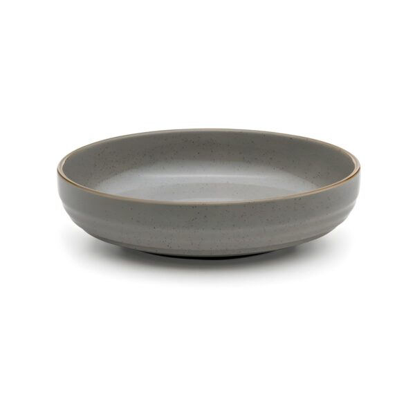 Βαθύ πιάτο πορσελάνης Industrial Grey, 22 εκ