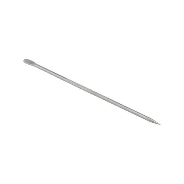 Stainless steel 18/10 coffee design brush, 14 cm long