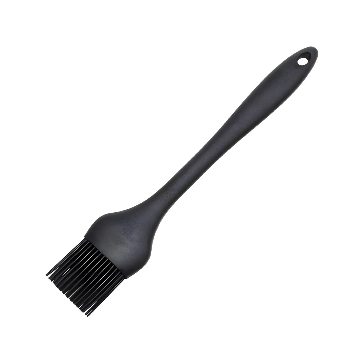 Silicone Brush 22x4cm Black Black silicone brush, 22x4 cm