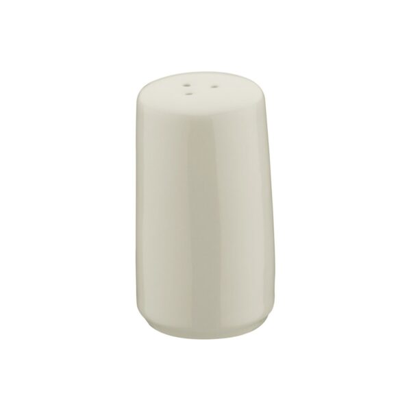 Kutahya Bone porcelain pepper shaker, 8 cm