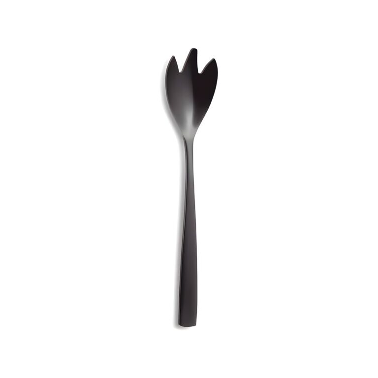 Comas Black Ice 18/10 stainless steel serving fork, 28 cm