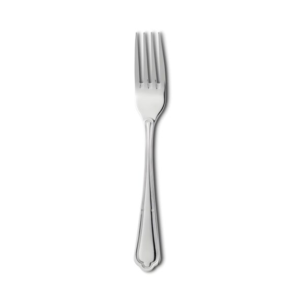 Baroque 18/0 stainless steel dinner fork, 3.5 mm thick