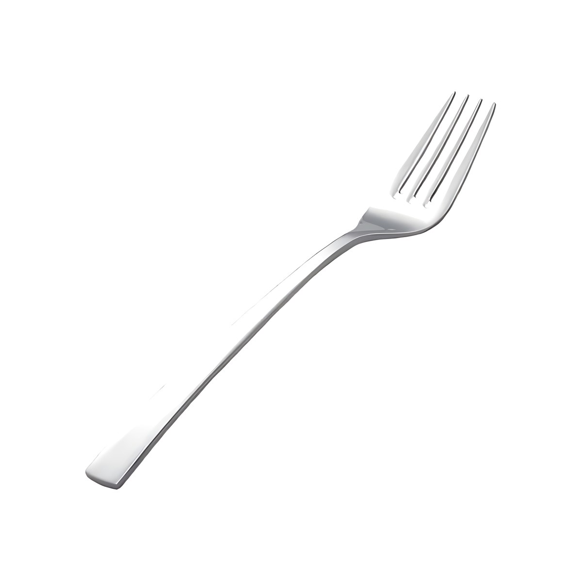 Food fork Costos 41-9302 Contour stainless steel table fork, 20.3 cm long and 3 mm thick