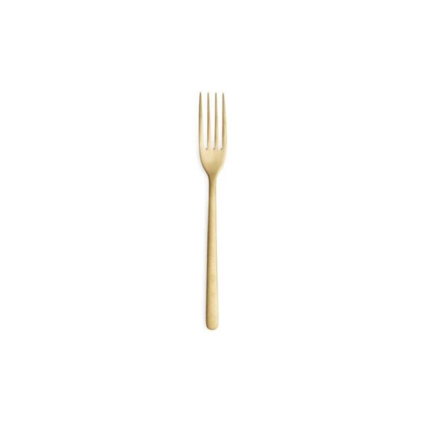 Comas Canada Vintage Champagne stainless steel 18/0 fruit fork, 4 mm thick