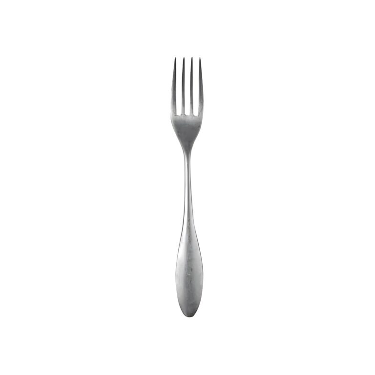 Mepra Carinzia Pewter stainless steel 18/10 fruit fork, 18.4 cm long