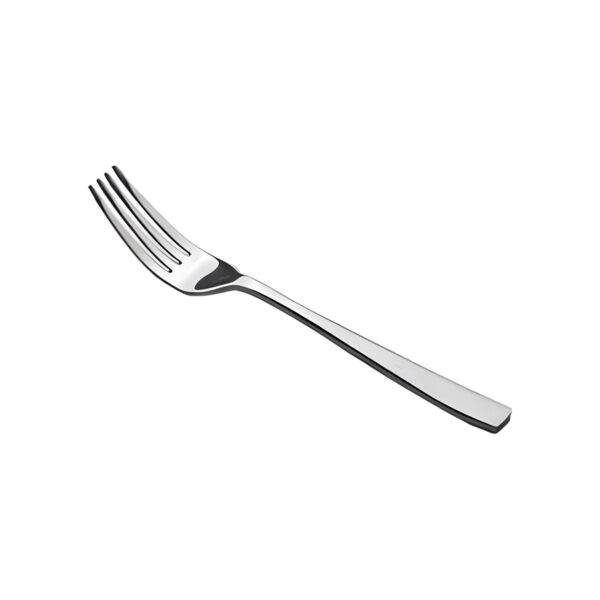Atlanta stainless steel dessert fork, 14.3 cm long, 4 mm thick