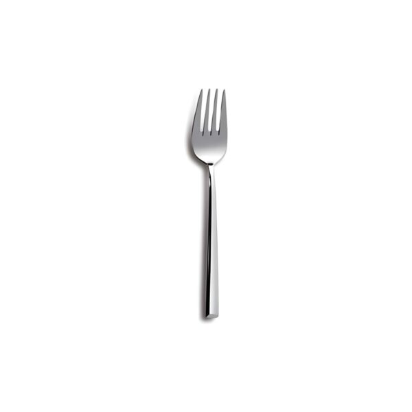 Comas Lotus dessert fork, 18/0 stainless steel, 3 mm thick