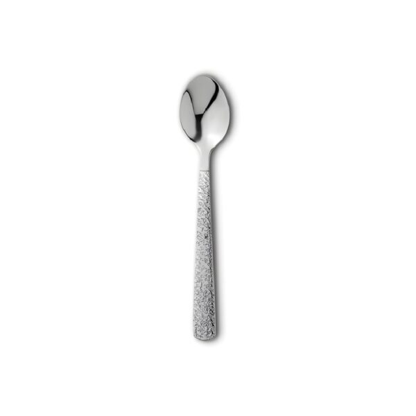 Toujours engraved espresso spoon, 18/0 stainless steel, 4 mm thick