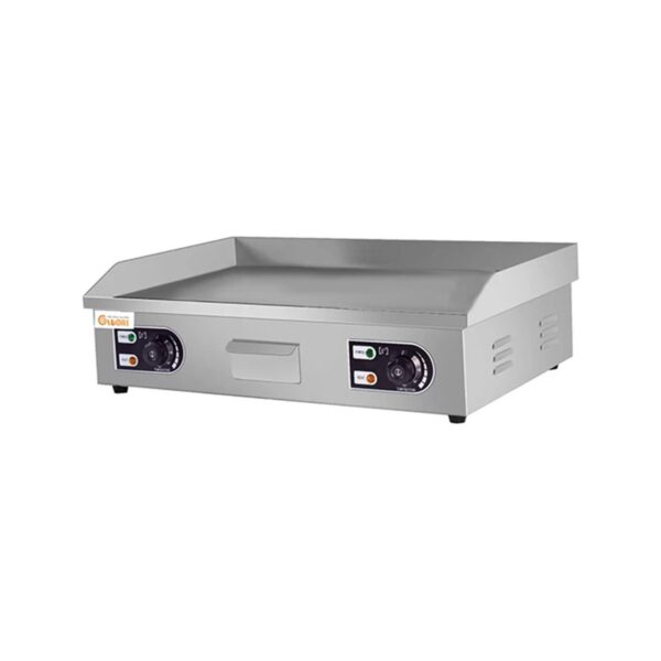 Επαγγελματικό λείο πλατώ χρωμίου 4,4 kW, 74x51x22 εκ.