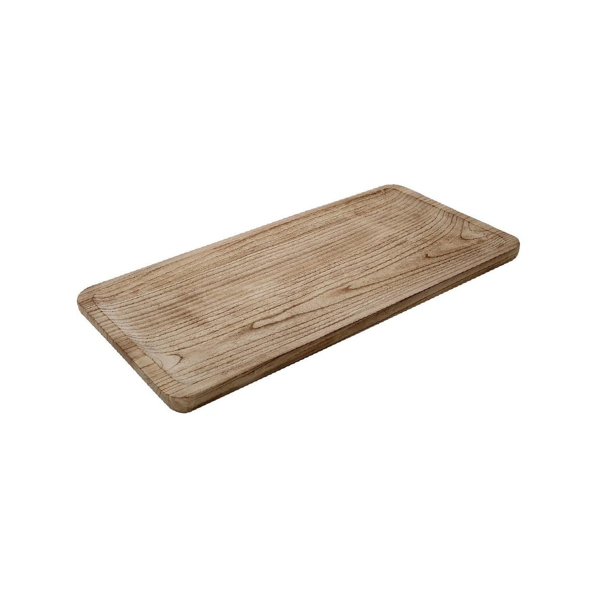 Wooden Serving Platter Rectangular Burnt 47x31cm Rectangular wooden serving platter in Burnt finish, 47x31 cm