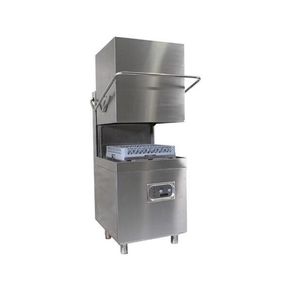 Professional Nansie hood type dishwasher and glass washer, 50x50 cm, 10.8 kW