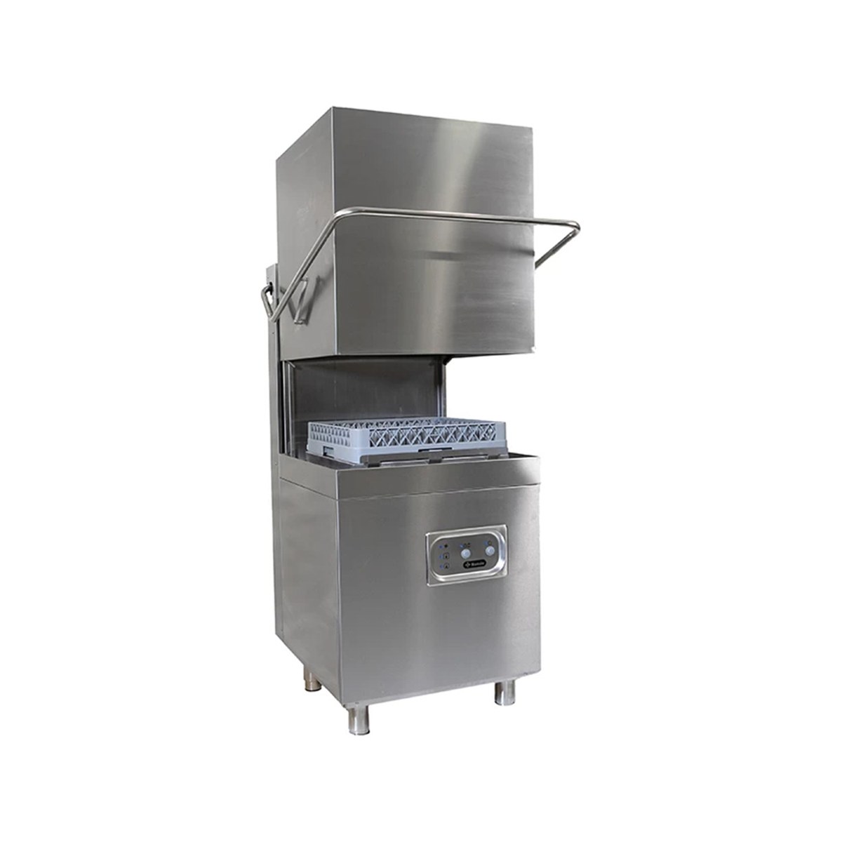 Glass Washer Bell 50x50cm Nansie 10800Watt-30 Baskets/Hour Professional Nansie hood type dishwasher and glass washer, 50x50 cm, 10.8 kW