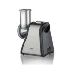 Stainless steel food processor 200 W with 5 blades