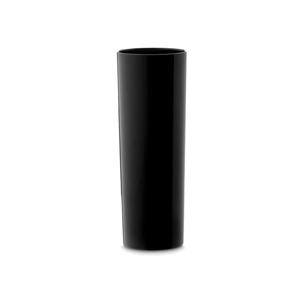 Black polycarbonate pool highball glass, 33.5 cl