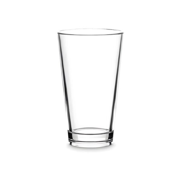 Conical polycarbonate pool glass, 36 cl
